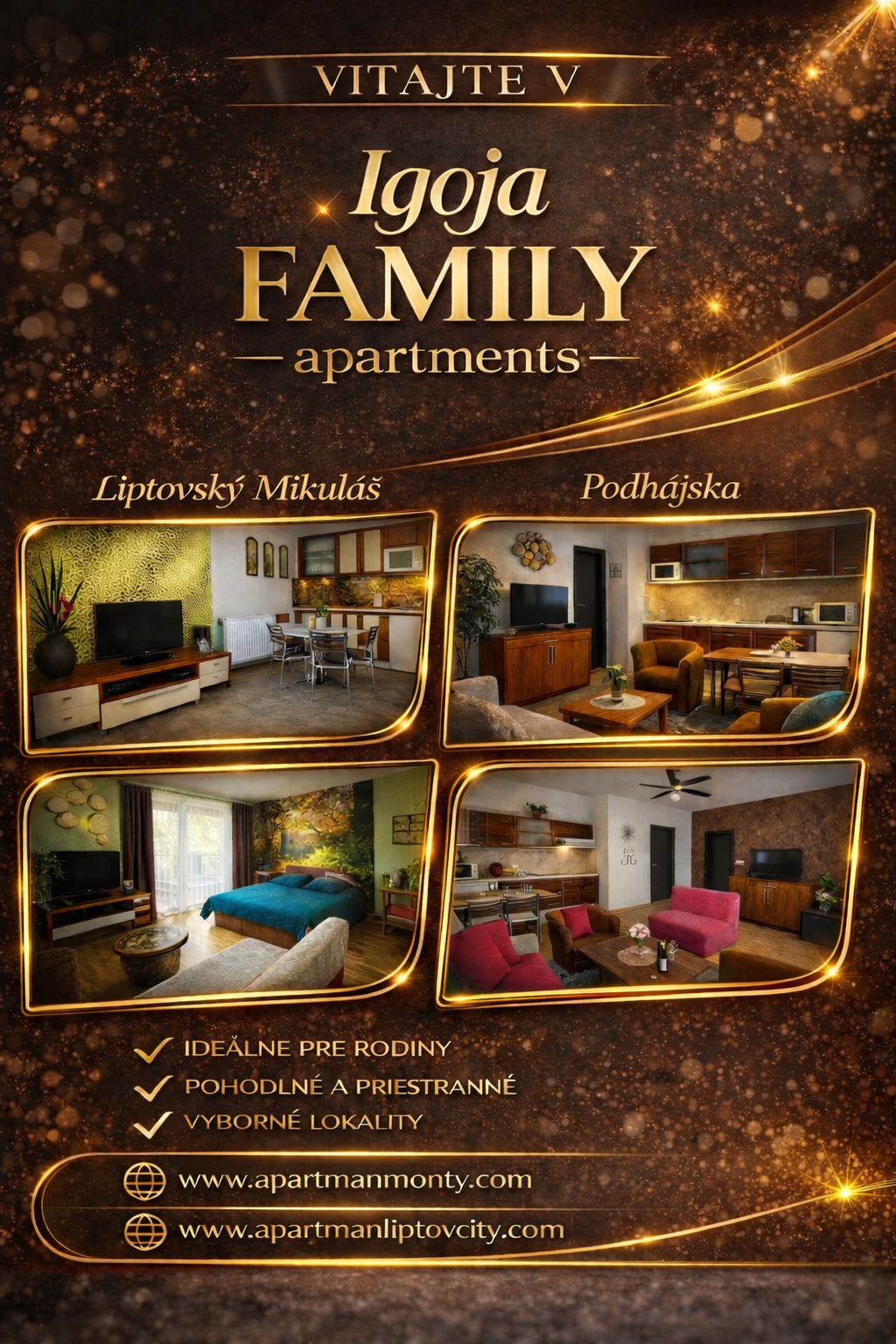 APARTMÁNY  LIPTOV  CITY